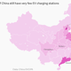 EV charging stations in China.